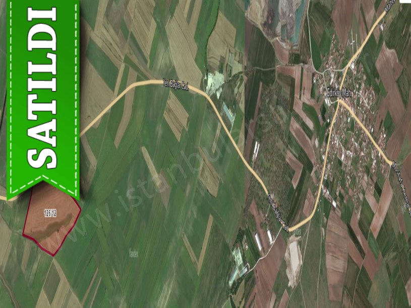 Tekirdağ Saray Edirköyde Satılık Arsa , 567 m2 Cadde Cephe