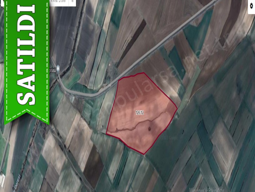 Tekirdağ Saray Edirköyde Satılık Arsa , 567 m2 Cadde Cephe