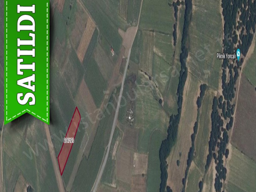 Tekirdağ Saray Küçükyoncalıda  Satılık Tarla , 3,622 m2 Müstakil