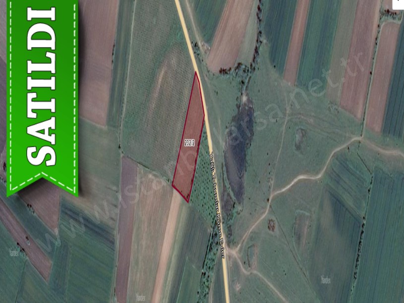 Kırklareli Babaeski Karahalil Köyünde Satılık Tarla , 6,942 m2 Müstakil Asfalt Cephe