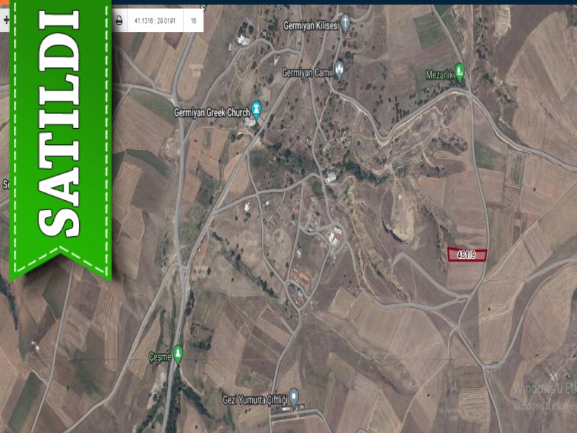 Silivri Değirmenköyde Satılık Arsa , 510 M2 Çaplı Yolu Var