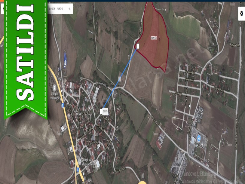 Arnavutköy Çilingirde Satılık Arsa , 248 M2 Yolu Var Evlerin Yakını