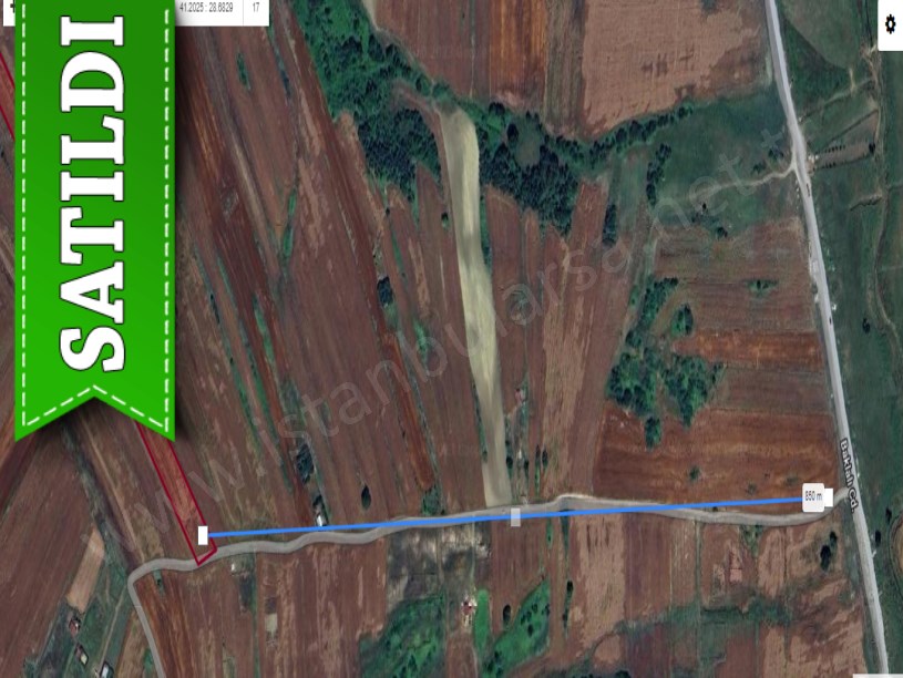 Arnavutköy Haraççıda Satılık Arsa , 200 m2 Çaplı Yolu Var