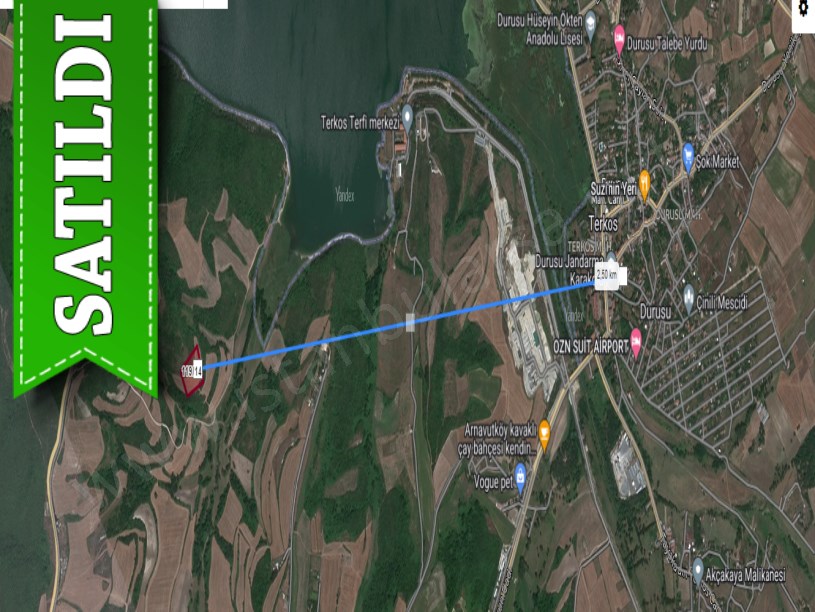 Arnavutköy Boyalıkta Satılık Arsa , 253 M2 Çaplı Yolu Var