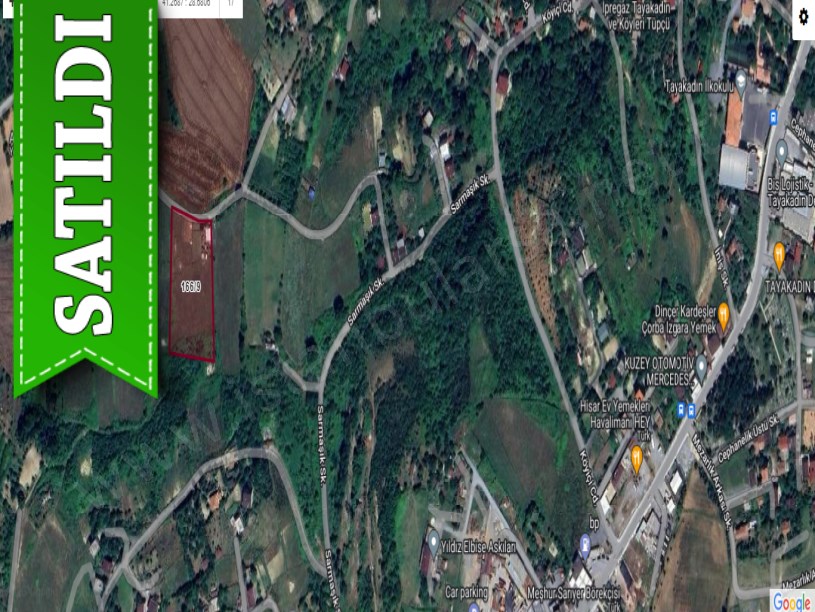 Arnavutköy Tayakadın Satılık Arsa , 431 M2 Yolu Var Çaplı Evlerin Yakını