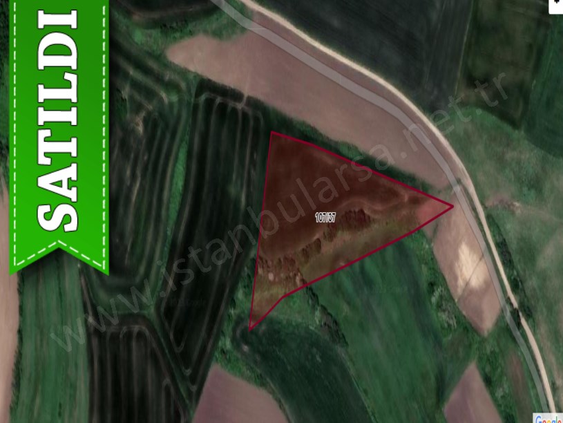Çatalca İnceğizde Satılık Arsa , 606 M2 Çaplı Asfalt Cephe