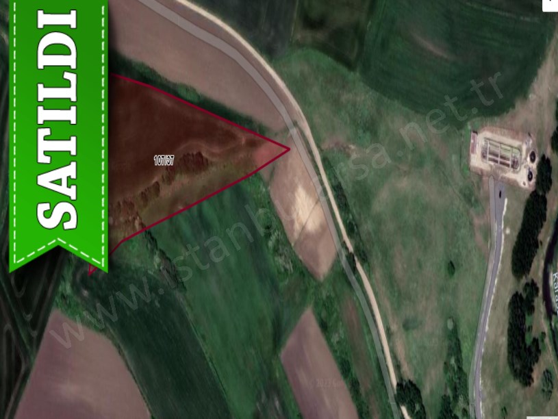 Çatalca İnceğizde Satılık Arsa , 606 M2 Çaplı Asfalt Cephe