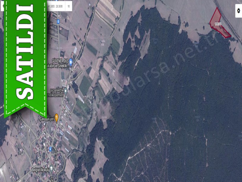 Çatalca Belgratta Satılık Arsa , 241 M2 Hisseli 