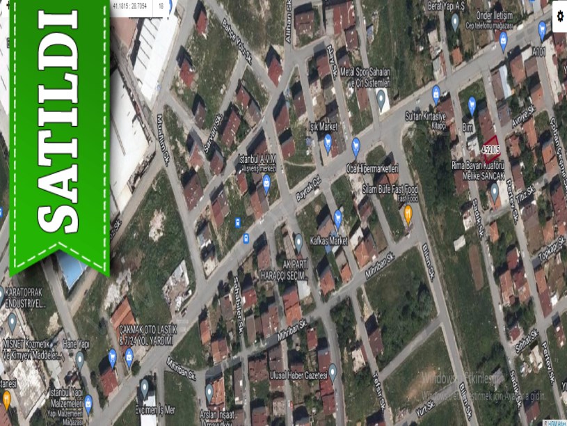 Arnavutköy Haraççıda Satılık Arsa , 156 M2 Müstakil İmarlı 
