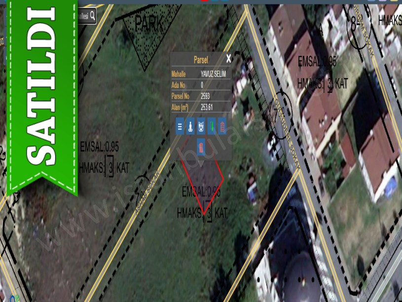 Arnavutköy Yavuzselim Mah Satılık Arsa , 254 m2 Müstakil 3 Kat İmarlı