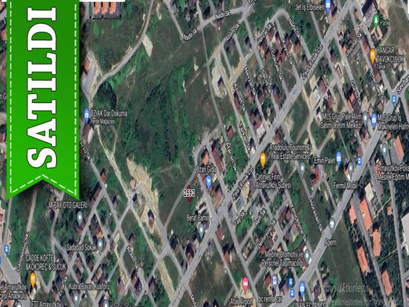 Arnavutköy Yavuzselim Mah Satılık Arsa , 254 m2 Müstakil 3 Kat İmarlı