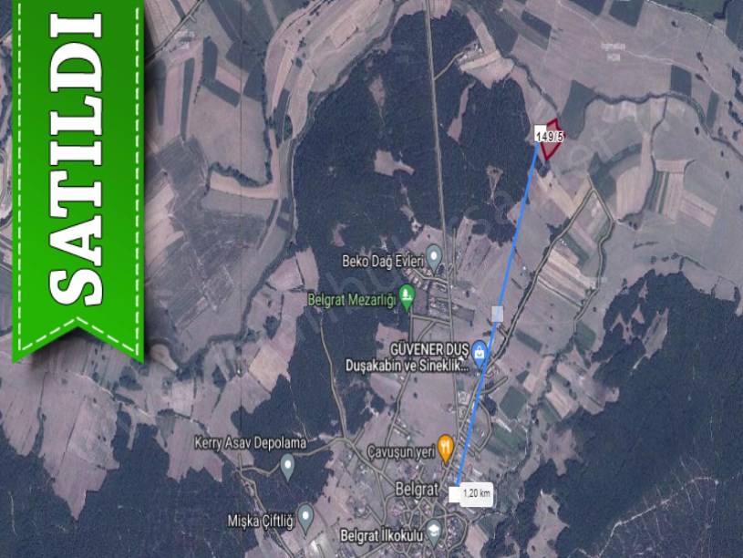 Çatalca Belgratta Satılık Arsa , 354 M2 Hisseli 