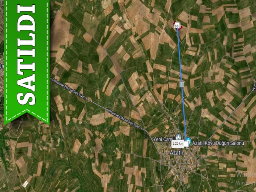 Edirne Havsa Azatlı Köyünde Satılık Arsa , 1016 M2 Hisseli