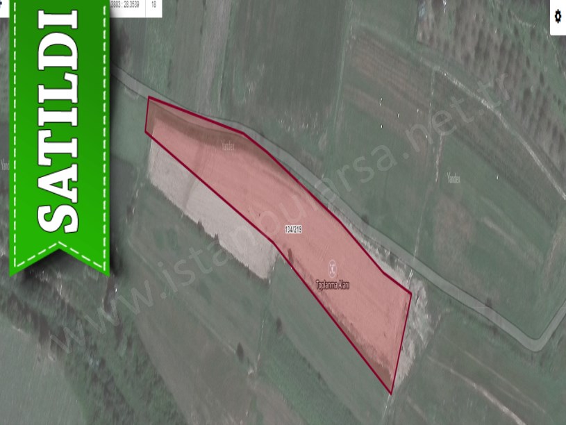 Çatalca Karacaköyde Satılık Arsa , 905 M2 Yolu Var Hisseli