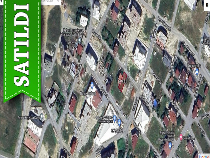 Arnavutköy Taşolukta Satılık Arsa , 300 M2 3 Kat İmarlı Müstakil