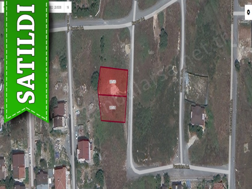 Arnavutköy Hadımköyde Satılık Arsa , 1,040 M2 6 Kat İmarlı Merkezde Müstakil