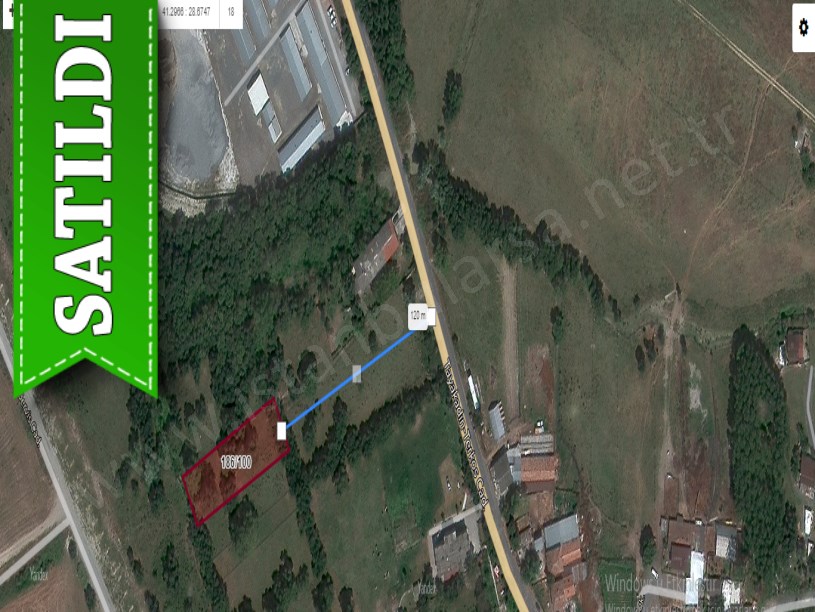 Arnavutköy Tayakadın Satılık Tarla , 1,600 m2 Müstakil Yolu Var 