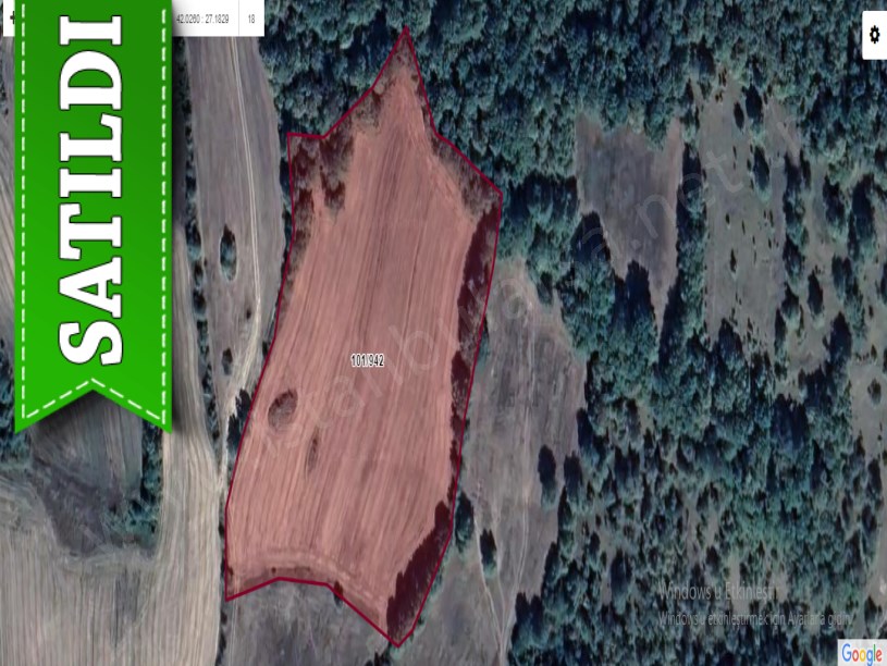 Kırklareli Kofçaz Ahmetler Köyünde Satılık Arsa , 1,605 M2 Hisseli