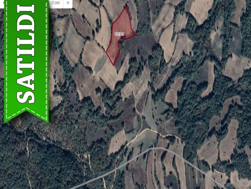 Kırklareli Kofçaz Ahmetler Köyünde Satılık Arsa , 1,482 M2 Yolu Var Hisseli 