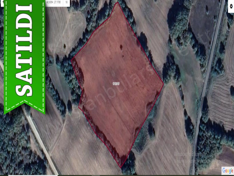 Kırklareli Kofçaz Ahmetler Köyünde Satılık Arsa ,1,798 m2 Hisseli