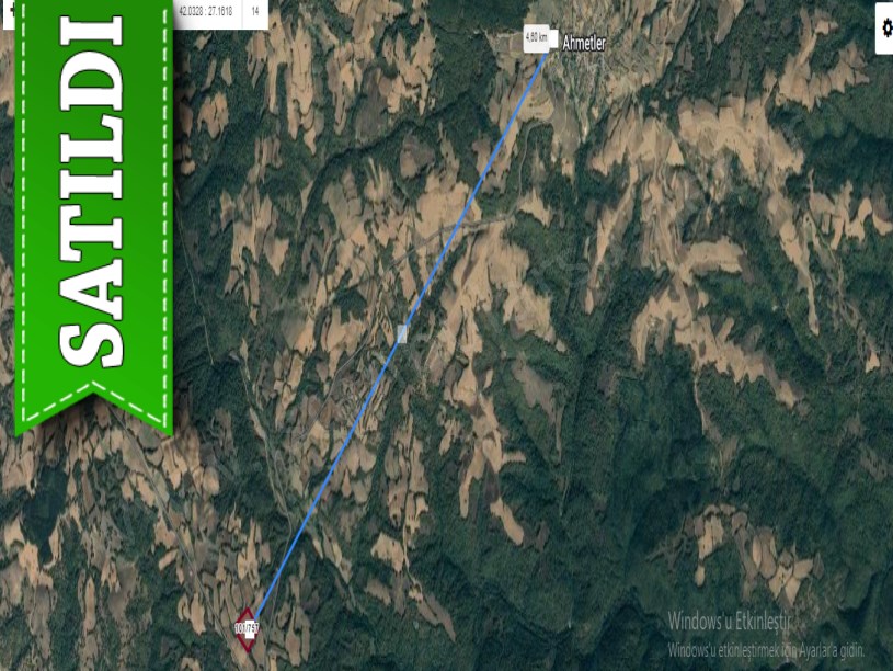 Kırklareli Kofçaz Ahmetler Köyünde Satılık Arsa ,1,798 m2 Hisseli
