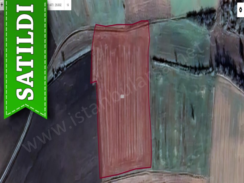 Edirne Havsa Necatiye Satılık Arsa , 2,987 m2 Yolu Var Hisseli 