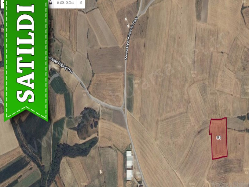 Edirne Havsa Necatiye Satılık Arsa , 2,987 m2 Yolu Var Hisseli 