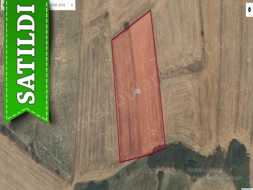 Edirne Havsa Necatiye Köyü  Satılık Arsa , 2,250 M2 Hisseli 