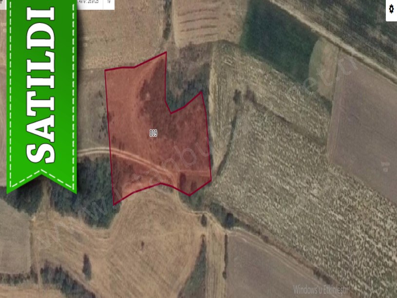  Edirne Havsa Necatiye Köyü  Satılık Arsa , 1,500 M2 Yolu Var Hisseli 