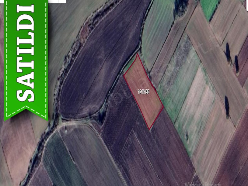 Edirne Uzunköprü Kavacık Köyünde Satılık Arsa , 1,066 M2 Hisseli 