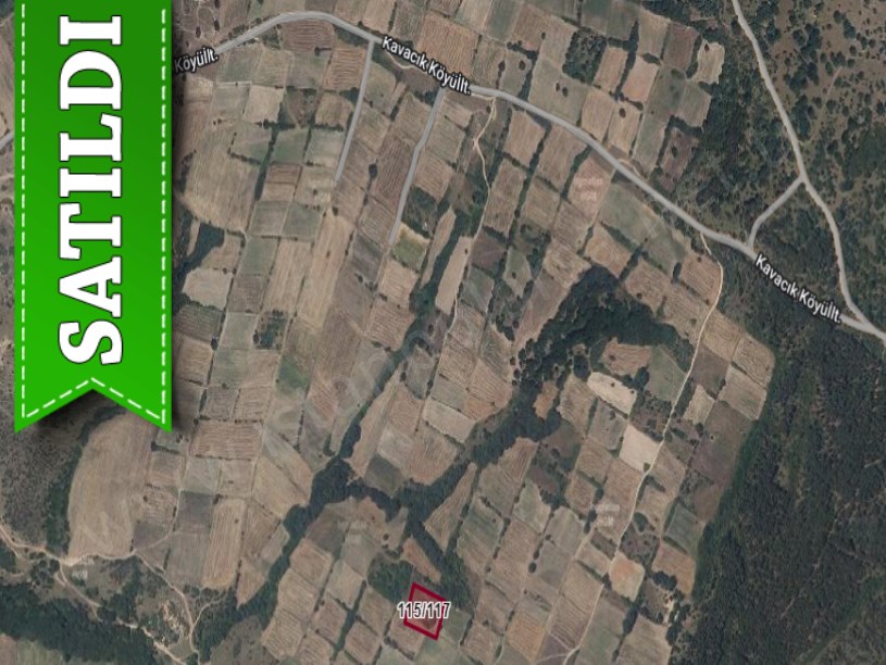 Edirne Uzunköprü Kavacık Köyünde Satılık Arsa , 1000 m2 Hisseli 
