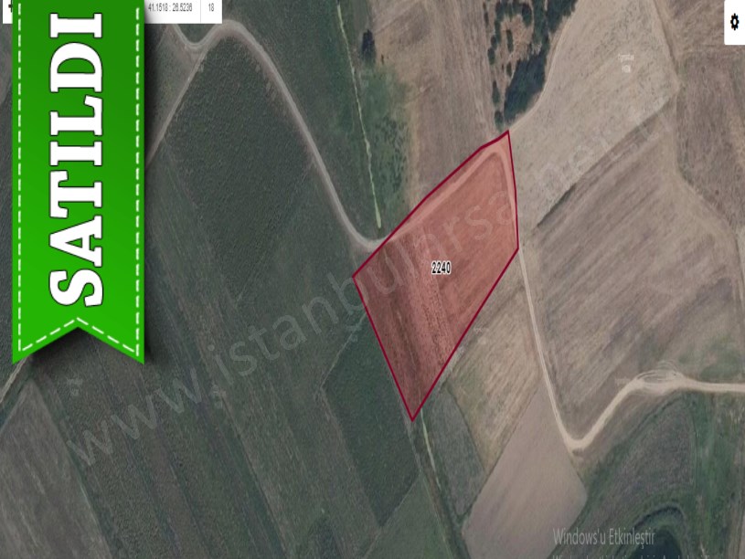 Edirne Uzunköprü Kurtbeyde Satılık Arsa , 210 m2 Yolu Var Hisseli 