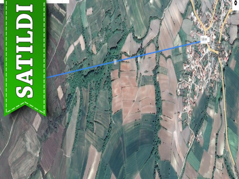 Tekirdağ Hayrabolu Hedeylide Satılık Arsa , 1,250 m2 Müstakil Yolu Var
