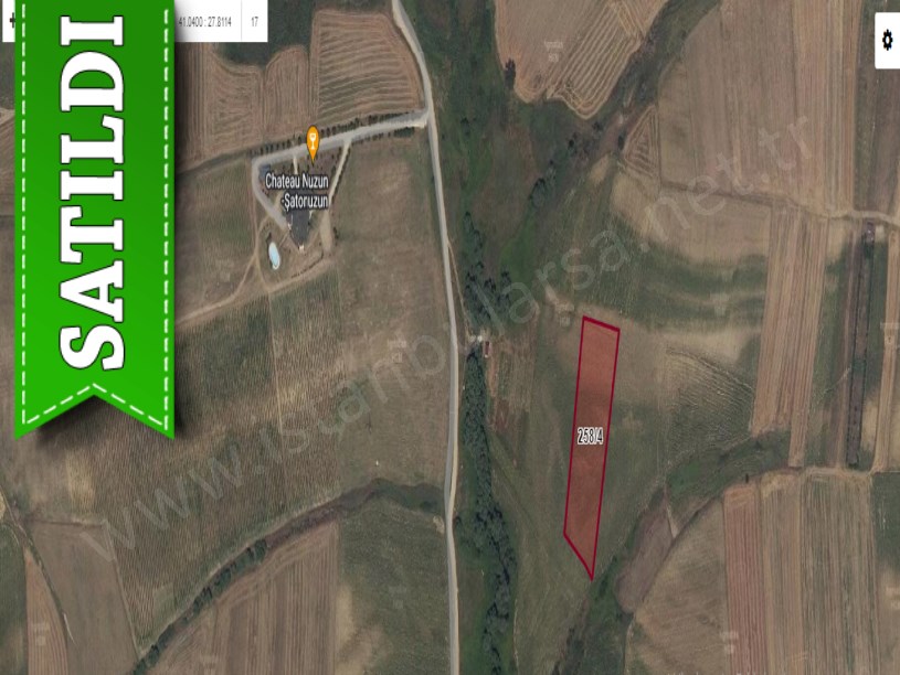 Tekirdağ Marmaraereğli Çeşmeli Mah Satılık Arsa , 324 M2 Köye Yakın