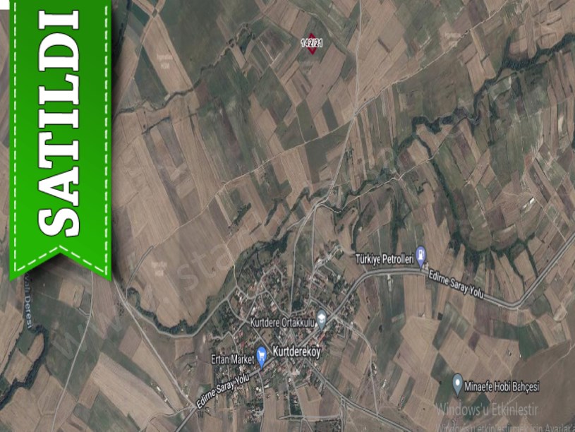 Tekirdağ Saray Kurtderede Satılık Arsa , 264 M2 Yola Yakın Hisseli