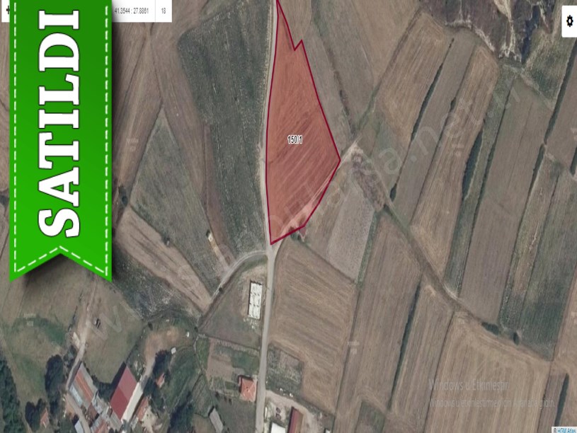 Tekirdağ Kapaklı Bahçeağıl Mah , Satılık Arsa , 3000 M2 Köy Dibi Evlere Yakın Hisseli