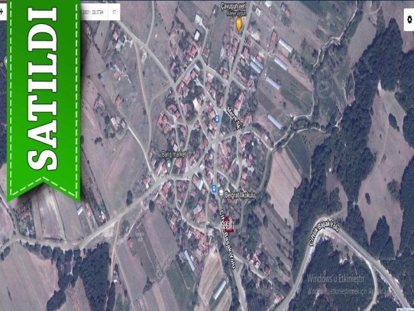 Çatalca Belgratta Satılık Arsa , 362 m2 Cadde Cephe Müstakil