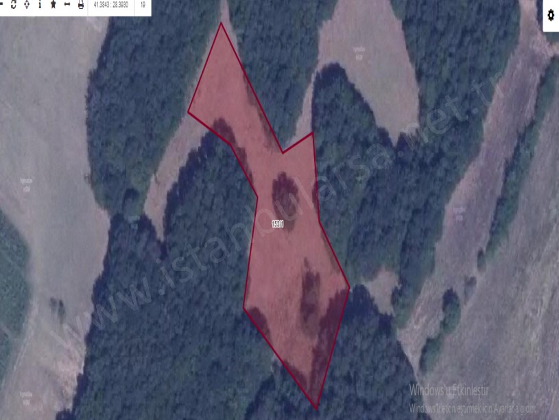 Çatalca Belgratta Satılık Arsa , 218 M2 Hisseli 