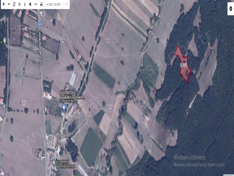 Çatalca Belgratta Satılık Arsa , 218 M2 Hisseli 