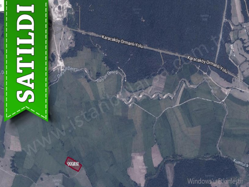 Çatalca Ormanlıda Satılık Arsa , 1,300 M2 Yolu Var 