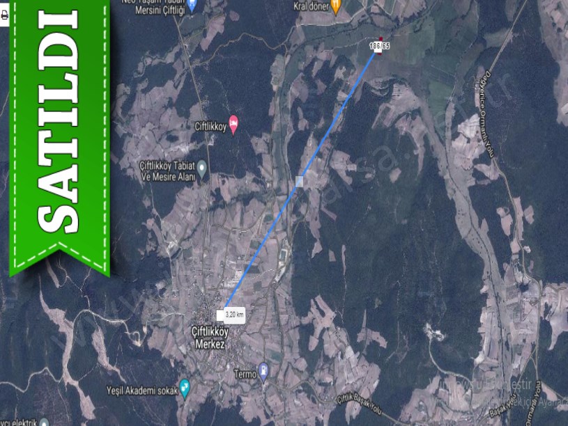Çatalca Çiftlikköyde Satılık Arsa , 357 M2 Yolu Var Hisseli