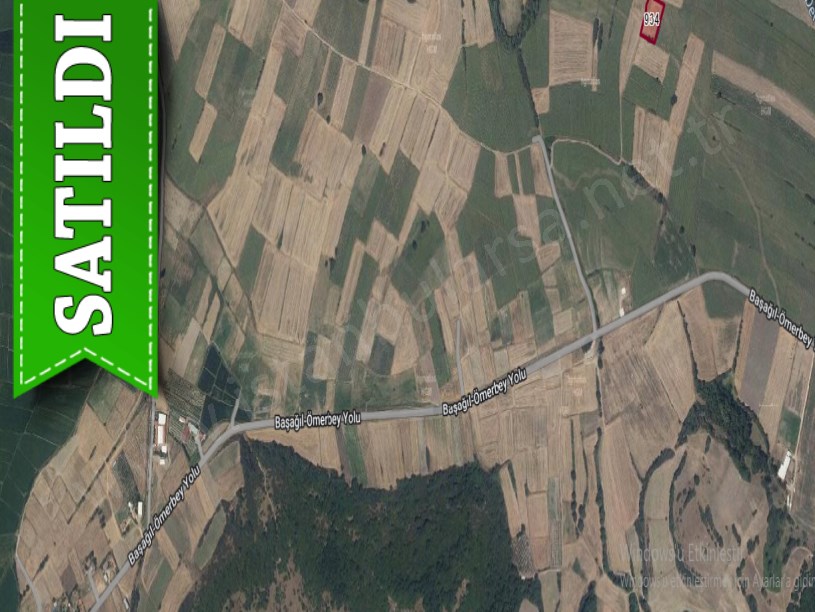 Edirne  Uzunköprü Başağılda Satılık Arsa , 312 m2 Yolu Var Hisseli