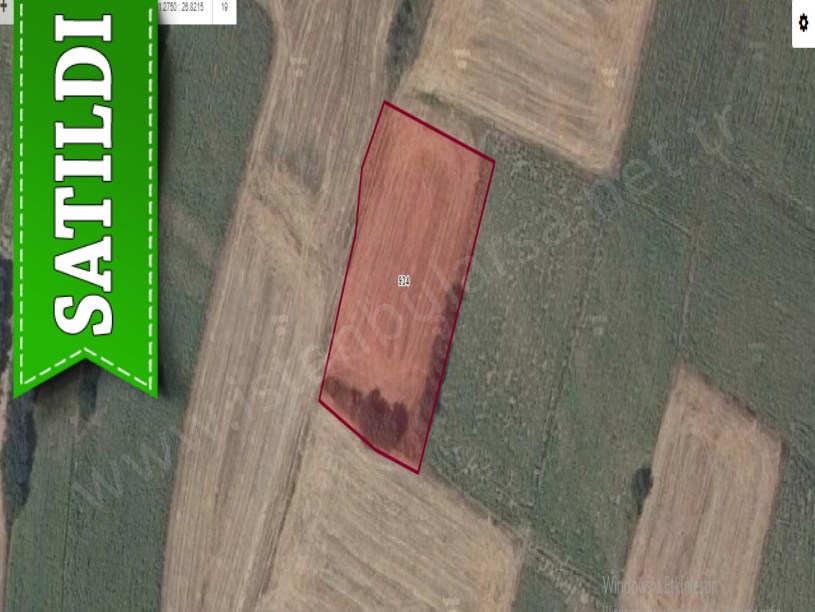 Edirne  Uzunköprü Başağılda Satılık Arsa , 312 m2 Yolu Var Hisseli