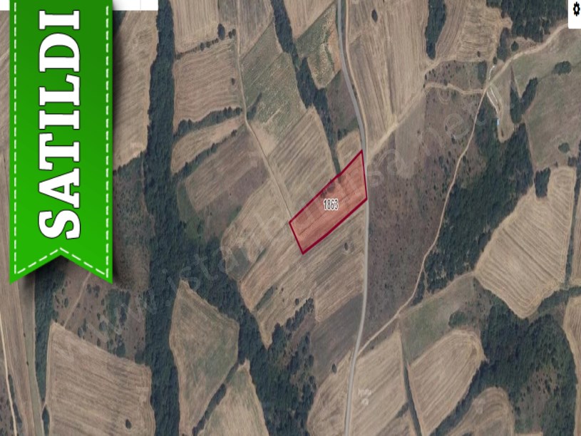 Edirne  Uzunköprü Başağılda Satılık Arsa , 258 M2 Yolu Var Hisseli 