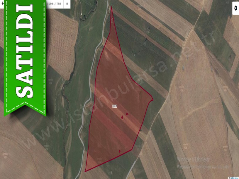 Tekirdağ Marmaraereğli Çeşmeli Mah Satılık Arsa ,658 m2 Hisseli Yolu Var