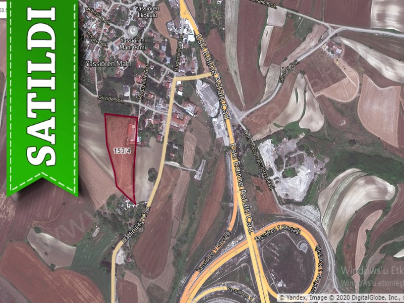 Arnavutköy Yassıörende Satılık Arsa , 970 m2 Köy İçi Yolu Var