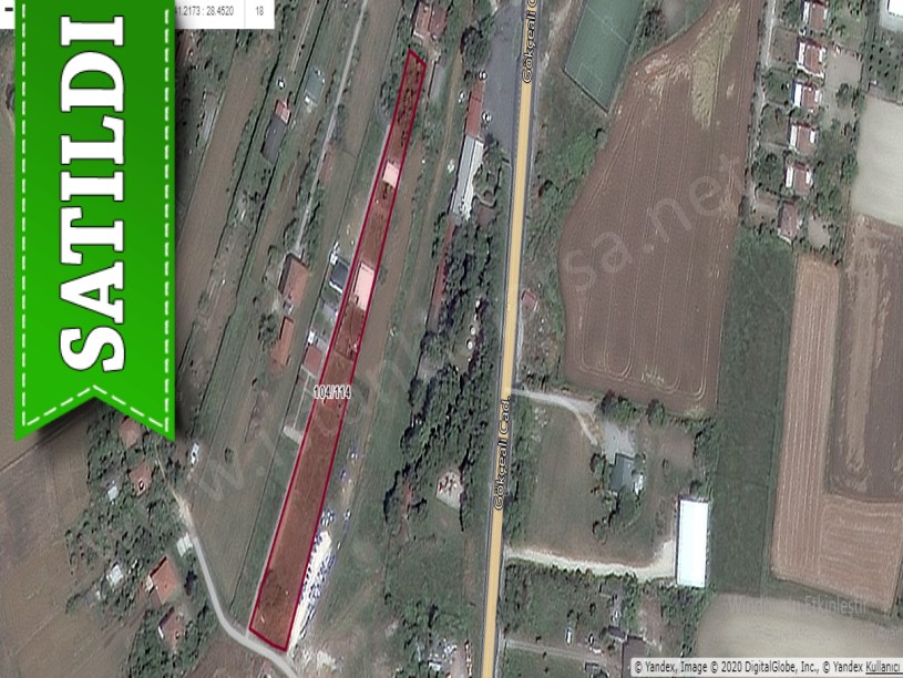 Çatalca Subaşında Satılık Arsa , 300 M2 Yolu Var Evlerin Yakını Çevrili