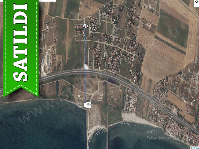 Tekirdağ Marmaraereğli Çeşmeli Mah Satılık Arsa ,147 m2  Yolu Var Deniz Manzaralı 