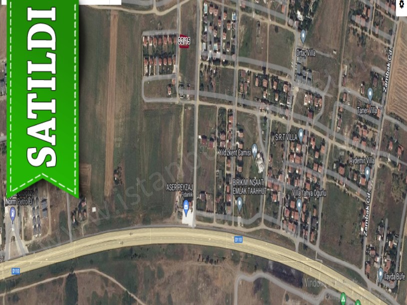 Tekirdağ Marmaraereğli Çeşmeli Mah Satılık Arsa ,147 m2  Yolu Var Deniz Manzaralı 