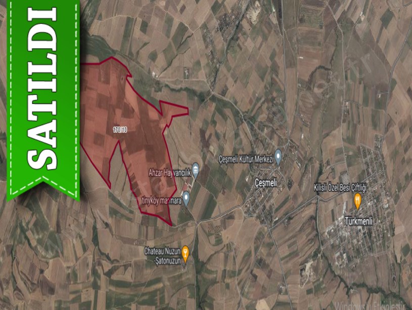 Tekirdağ Marmaraereğli Çeşmeli Mah Satılık Arsa , 502 m2 Hisseli